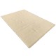 Beżowy kilim Durry 100% wełniany dywan płasko tkany 190x290cm dwustronny Indie