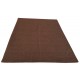 Brązowy kilim Durry 100% wełniany dywan płasko tkany 190x290cm dwustronny Indie