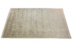 Beżowy ręcznie tkany dywan Tabriz z Indii wełniany 200x300cm