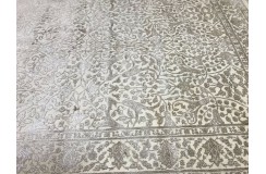 Beżowy ręcznie tkany dywan Tabriz z Indii wełniany 200x300cm