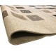 Salonowy dywan gabbeh 250x350cm wełna argentyńska szary patchwork