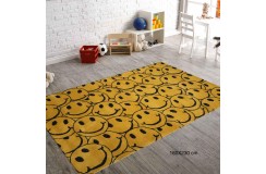 100% wełna gruby dywan z Indii 160x230 SMILE EMOTIKON