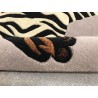 100% wełna gruby dywan z Indii 120x180cm Zebra designerski wzór