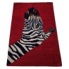 100% wełna gruby dywan z Indii 120x180cm Zebra designerski wzór