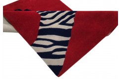 100% wełna gruby dywan z Indii 120x180cm Zebra designerski wzór