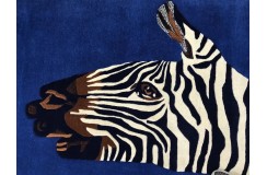 100% wełna gruby dywan z Indii 120x180cm Zebra designerski wzór