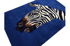 100% wełna gruby dywan z Indii 120x180cm Zebra designerski wzór