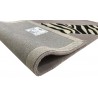 100% wełna gruby dywan z Indii 70x140cm Zebra designerski wzór