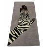 100% wełna gruby dywan z Indii 70x140cm Zebra designerski wzór