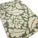 Designerski nowoczesny dywan wełniany FLOWERS 120x180cm Indie 2cm gruby zielony