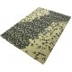 Czarno beżowy designerski nowoczesny dywan wełniany 200x300cm Indie 2cm gruby