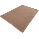 Gładki 100% wełniany dywan Gabbeh Handloom różowy 200x300cm bez wzorów