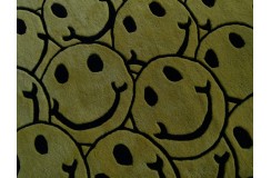 100% wełna gruby dywan z Indii 160x230 SMILE EMOTIKON