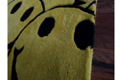 100% wełna gruby dywan z Indii 160x230 SMILE EMOTIKON