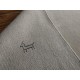 Gładki 100% wełniany dywan Gabbeh Handloom beżowy 170x240cm etniczne wzory