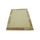 Welniany ręcznie tkany dywan Nepal Premium 40x60cm beżowy