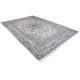 Nain 9la Habibian gęsto ręcznie tkany dywan z Iranu wełna + jedwab ok 250x350cm jasny beż