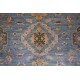 Ogromny wzorzysty dywan Ziegler 100% wełna kamienowana ręcznie tkany 275x361cm
