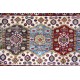 Dywan Ziegler Arijana Shaal 100% wełna kamienowana ręcznie tkany luksusowy 250x300 kolorowy w pasy