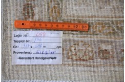 Ręcznie tkany dywan Ziegler Farahan z Pakistanu 100%wełna 284x366246x317