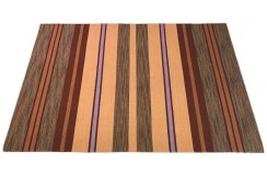 Solidny wełniany wysokiej jakości tkany ręcznie kilim 170x240cm w pasy