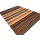 W pasy kilim Durry 100% wełniany dywan płasko tkany 170x240cm dwustronny Indie