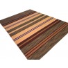 Solidny wełniany wysokiej jakości tkany ręcznie kilim 170x240cm w pasy