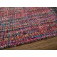 Ekologiczny designerski dywan z jedwabiu z recyklingu The Rug Republic Mysteryland 160x230 żakardowy patchwork