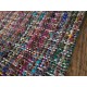 Ekologiczny designerski dywan z jedwabiu z recyklingu The Rug Republic Mysteryland 160x230 żakardowy patchwork