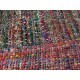 Ekologiczny designerski dywan z jedwabiu z recyklingu The Rug Republic Mysteryland 160x230 żakardowy patchwork