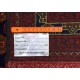 Dywan Afganistan Khuwaje Turkmeński geometryczny Tekke oryginalny 100% wełniany najwyższa jakość 195x295cm