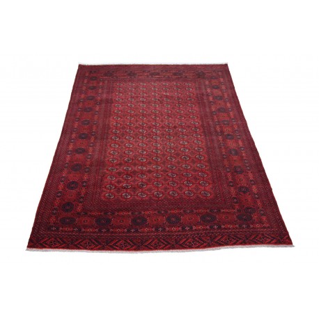 Afgan Mauri oryginalny 100% wełniany nowy dywan z Afganistanu 200x300cm ręcznie gęsto tkany Buchara wart 29200zł