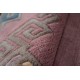 Dywan ręcznie tkany 300X400cm oryginalny Nepal Tybet 100% wełna Indie różowy