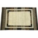 Ekskluzywny dywan Gabbeh Loribaft Patchowrk Indie różne rozmiary 100% wełniany beżowy, brązowy