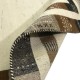 Ekskluzywny dywan Gabbeh Loribaft Patchowrk Indie różne rozmiary 100% wełniany beżowy, brązowy