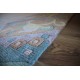 Salonowy nowoczesny dywan ręcznie tkany 300X400cm oryginalny Nepal TYBET pastelowy różowy