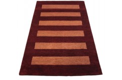 Kolorowy nowoczesny dywan indyjski Gabbeh 100% wełna 120x180cm w pasy