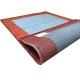 Kolorowy nowoczesny dywan indyjski Gabbeh 100% wełna 120x180cm geometryczny