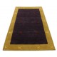 Niebiesko żółty nowoczesny dywan indyjski Gabbeh 100% wełna 120x180cm tradycyjny