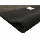 Gładki 100% wełniany dywan Gabbeh Handloom brązowy ciemny 120x180cm bez wzorów