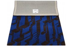 100% wełna gruby dywan z Indii 120x180cm City 3Ddesignerski wzór