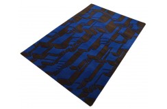 100% wełna gruby dywan z Indii 120x180cm City 3Ddesignerski wzór