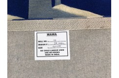 100% wełna gruby dywan z Indii 120x180cm LABIRYNT3D designerski wzór
