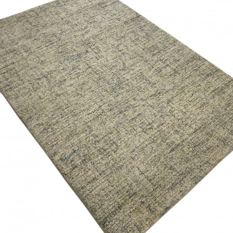 Designerski nowoczesny dywan wełniany RUG COLLECTION 120x180cm Indie 2cm gruby beżowy