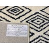 100% wełna gruby dywan z Indii 120x180cm Rug Collection skandynawski