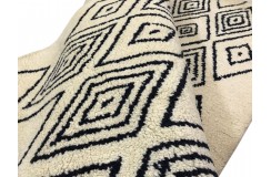 100% wełna gruby dywan z Indii 120x180cm Rug Collection skandynawski