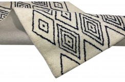 100% wełna gruby dywan z Indii 120x180cm Rug Collection skandynawski
