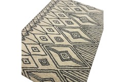 100% wełna gruby dywan z Indii 120x180cm Rug Collection skandynawski