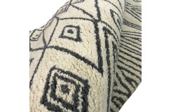 100% wełna gruby dywan z Indii 120x180cm Rug Collection skandynawski