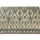 Skandynawski geometryczny dywan wełniany RUG COLLECTION 120x180cm Indie 2cm gruby beżowy czarny